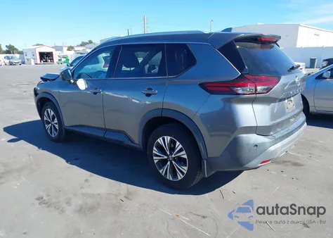 2021 Nissan Rogue Sv Fwd из США, поврежденный, VIN 5N1AT3BA7MC762695